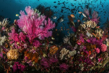 Obraz premium Underwater Coral Reef