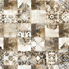 abstract seamless pattern with colorful spots
