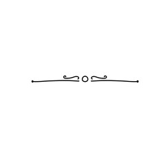 text divider doodle