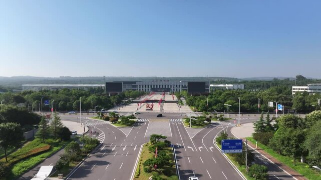 railway station of sanmenxia,in henan