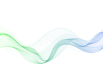 abstract vector wave. Green, and blue colors. layout for presentation. Eps 10
