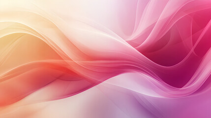 Abstract pastel wave design, flowing fabric, soft light background, website banner