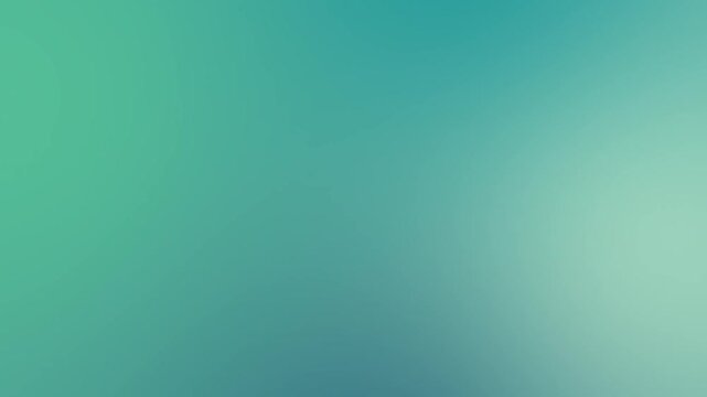 Bright blue and teal-green soft animated gradient background 