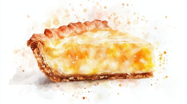 Eat an Eskimo Pie Day Delicious slice of lemon pie for culinary design and dessert inspiration