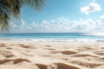 Relaxing day at the beach tropical paradise photography sunny environment low angle bokeh effect