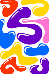 Twisted liquid forms fluid shapes