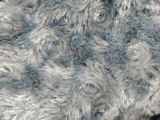 close up of fur texture