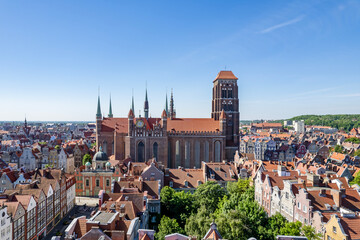 St. Mary's Basilica in Gdańsk, Poland