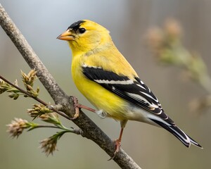 Fototapeta premium American Goldfinch 