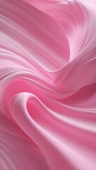 Obraz premium Subtle pink stripes flowing in a gradient pattern for a smooth and gentle transition in pink pattern background