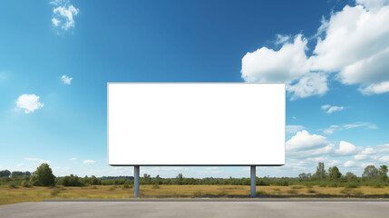Obraz premium advertisement Billboard Mockup
