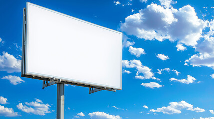 Fototapeta premium Big Billboard Mockup lanscape background