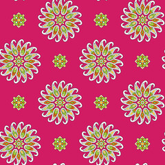 A minimalist Japanese Zen garden floral motif, structured with clean geometric lines and soft organic shapes, ideal for calm wallpapers and serene wrapping paper.