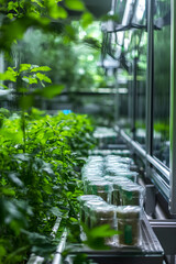 Eco-Friendly Snack Packaging in a Sustainable Factory Utilizing Green Technology