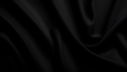 Fototapeta premium A dark abstract background with smooth, flowing lines and a glossy finish