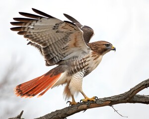 Fototapeta premium Red-tailed Hawk