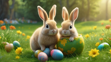 Bunnies at Easter 33