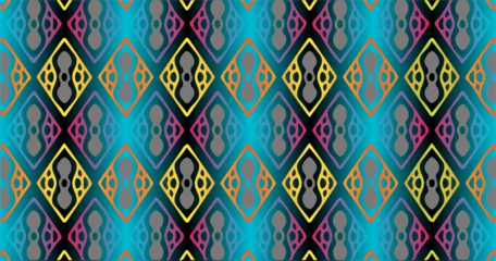 Fotobehang Per kleurpatroon patronen Seamles pattern background vector ilustration design   © Iron mystogan 
