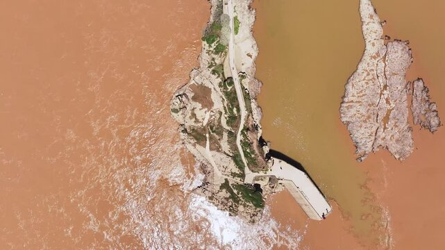 hydropower station of sanmenxia in henan