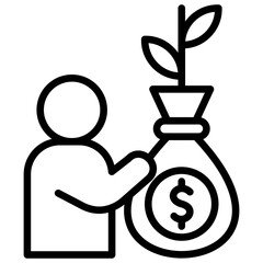  Financial Production Partners LIne Icon