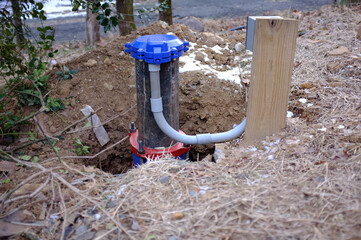 fixing a private well on house property