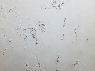 Abstract texture of peeling paint on an old wall 