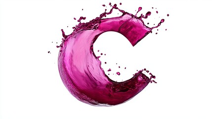 Elegant Black and Burgundy Watercolor Abstract Art