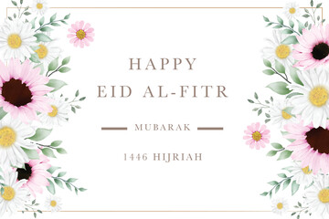 Eid Mubarak greeting card