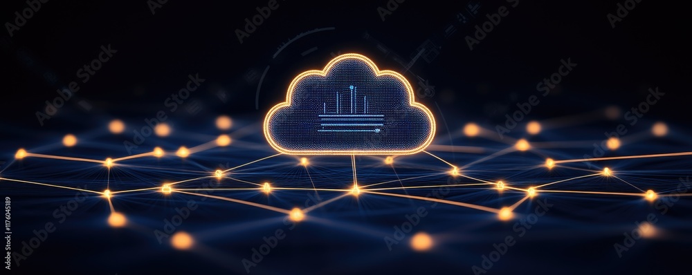 Poster cloud computing network data storage system