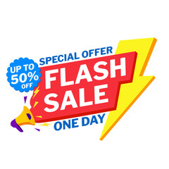 Flash  Sale banner vector Text  and Background, flash sale stikers, Flash Sale Shopping Poster or banner with Flash icon and text on different background.Flash Sales banner template design for social 