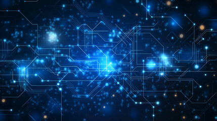 Abstract Technology Background