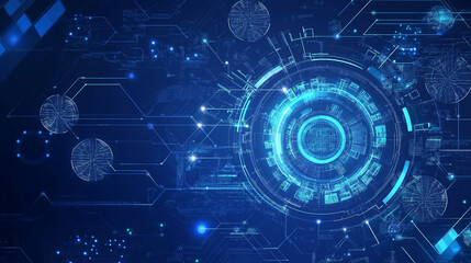 Abstract Technology Background