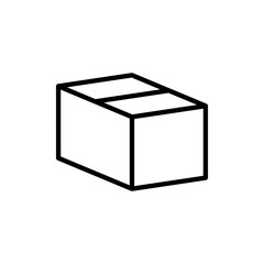 Box icon vector. box sign and symbol, parcel, package
