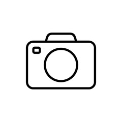 Camera icon vector. photo camera sign and symbol. photography icon.