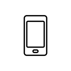 Phone icon vector. Call sign and symbol. telephone symbol