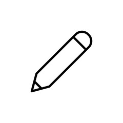 Pencil icon vector. pen sign and symbol. edit icon vector