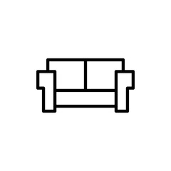 Sofa icon vector. sofa sign and symbol. furniture icon
