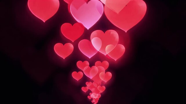 A stream radiant neon red arts flows upward capturing essence affection creating dynamic overlay digital visuals