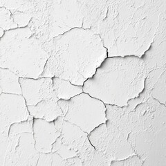Fototapeta premium A wall with a lot of cracks and holes in it