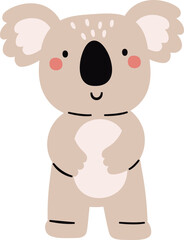 Childish Standing Koala