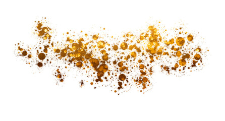 detailed glitter dust gold spray textures