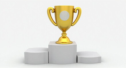 gold trophy cup, trophy, cup, gold, award, winner, success, prize, achievement, sport, champion, first, victory, isolated, competition, icon, podium, 3d, place, best, win, silver, vector, metal, objec