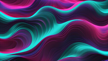 Abstract waves with matte textures creating an elegant product-friendly design