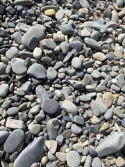 Mediterranean beach rocks