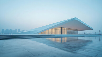 Obraz premium Modern Urban Architecture Square