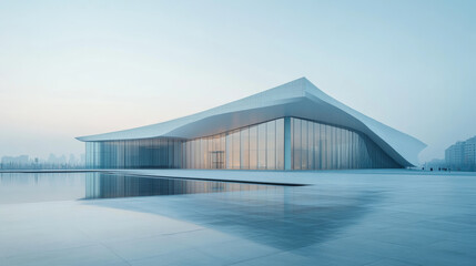Obraz premium Modern Urban Architecture Square