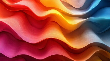 Fototapeta premium Abstract colorful wavy background. (2)
