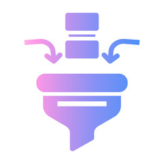 funnel Gradient icon