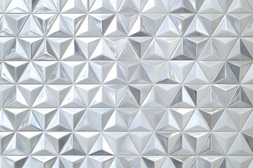 Metallic Triangular Tessellated Pattern