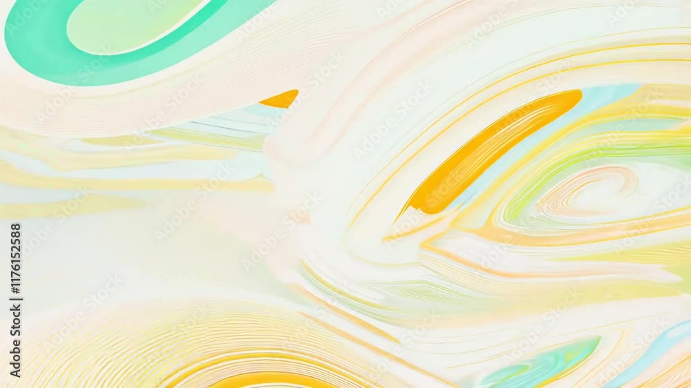 Wall mural summer illustration abstract background colorful template pattern orange background summer pattern y